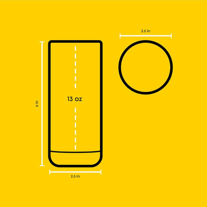 Highball Glasses Set of 6 Tall Drinking Glasses, 13oz Cocktail Glass Set