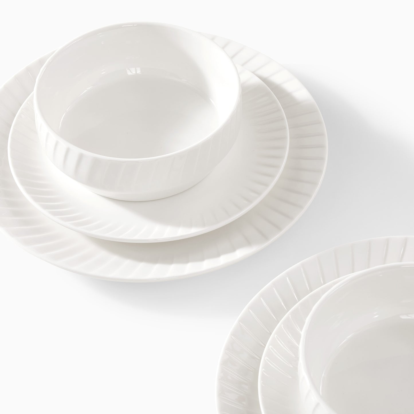 Premium Ceramic Dinnerware Collection (Set of 12)