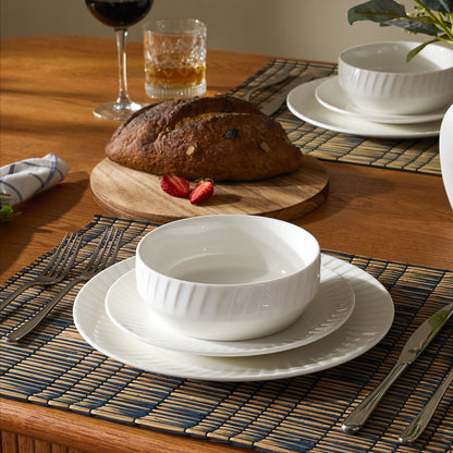 Premium Ceramic Dinnerware Collection (Set of 12)